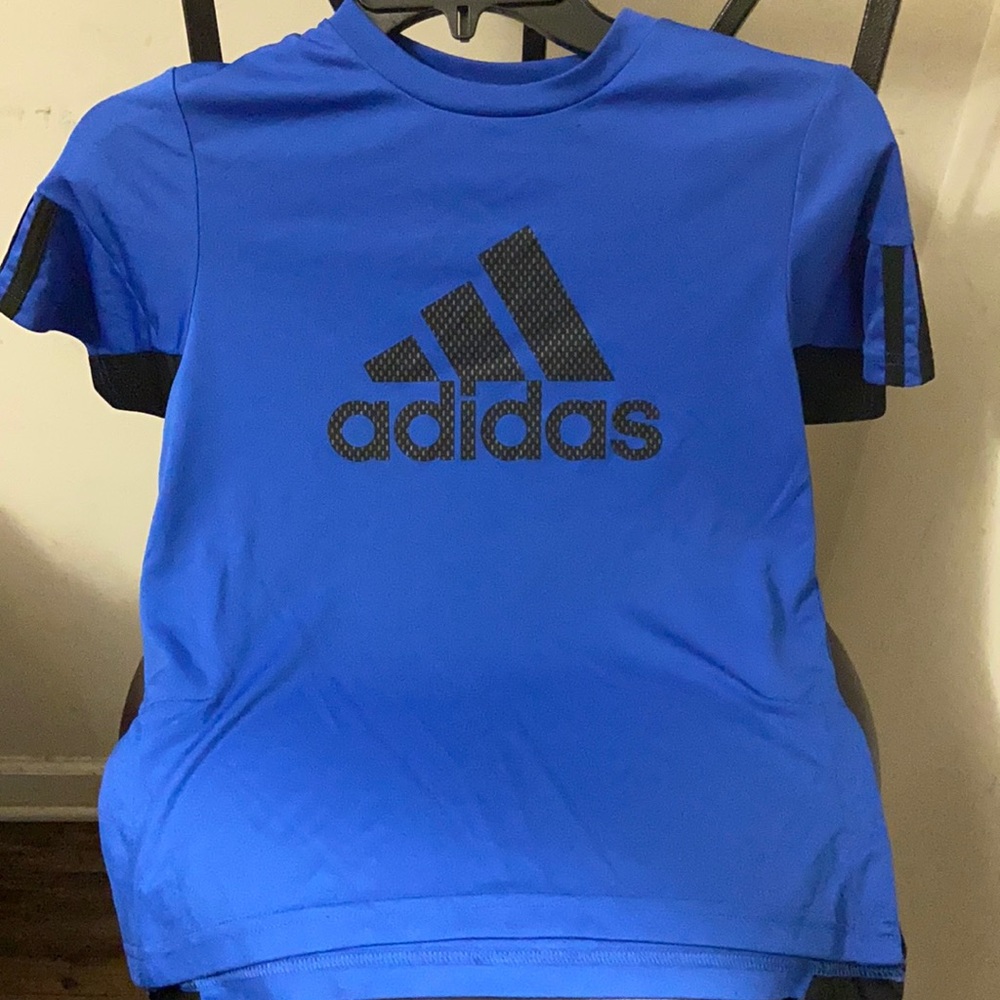 Adidas boy size 8 athletic shirt